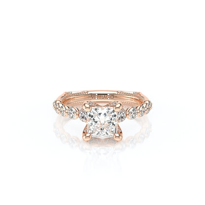 Verragio Halo Princess Engagement Ring