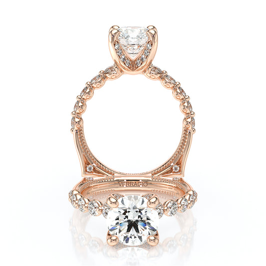 Verragio Halo Round Engagement Ring