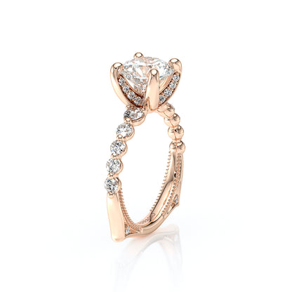 Verragio Halo Round Engagement Ring