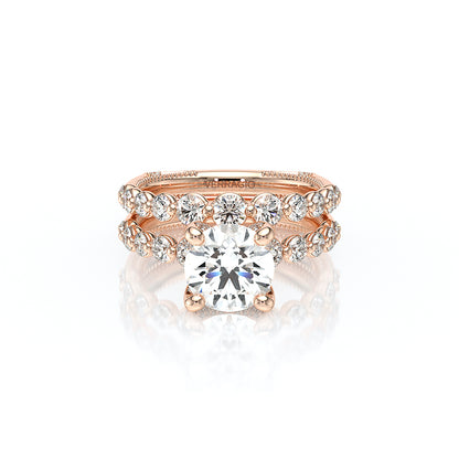 Verragio Halo Round Engagement Ring