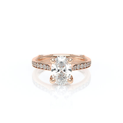 Verragio Halo Oval Engagement Ring