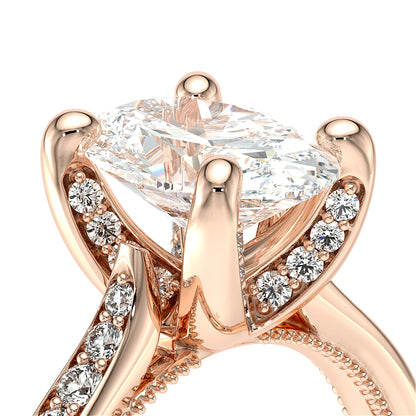 Verragio Halo Oval Engagement Ring