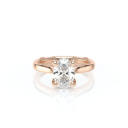 Verragio Halo Oval Engagement Ring