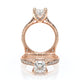 Verragio Halo Princess Engagement Ring
