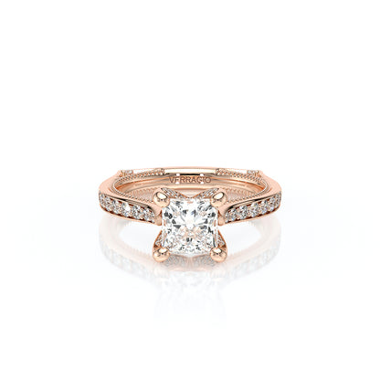 Verragio Halo Princess Engagement Ring