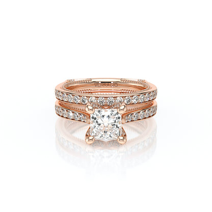 Verragio Halo Princess Engagement Ring