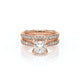Verragio Halo Princess Engagement Ring