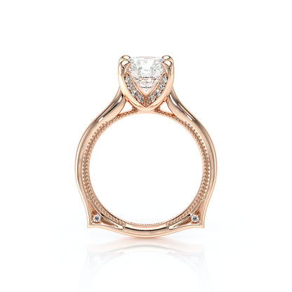 Verragio Halo Round Engagement Ring