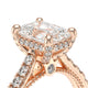 Verragio Halo Emerald Engagement Ring