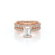 Verragio Halo Emerald Engagement Ring