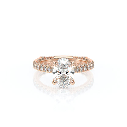 Verragio Halo Oval Engagement Ring