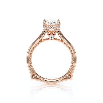 Verragio Halo Oval Engagement Ring