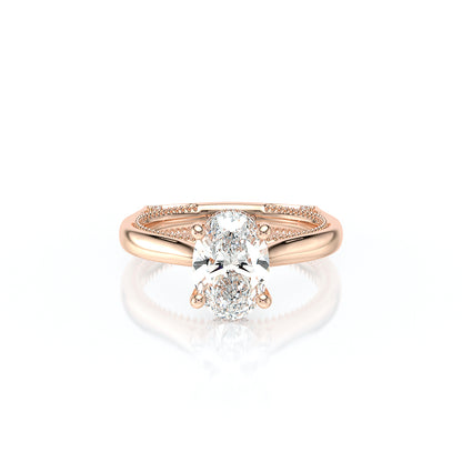 Verragio Halo Oval Engagement Ring