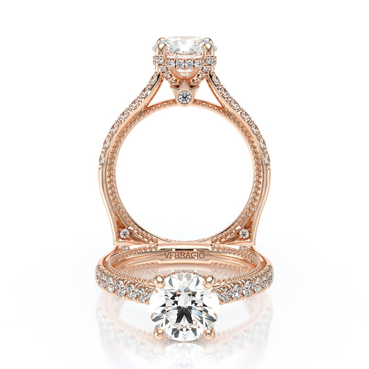 Verragio Halo Round Engagement Ring