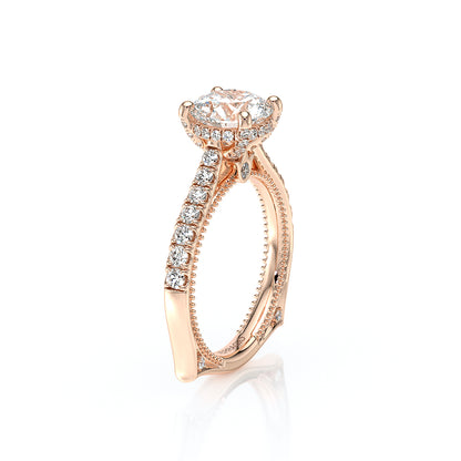 Verragio Halo Round Engagement Ring
