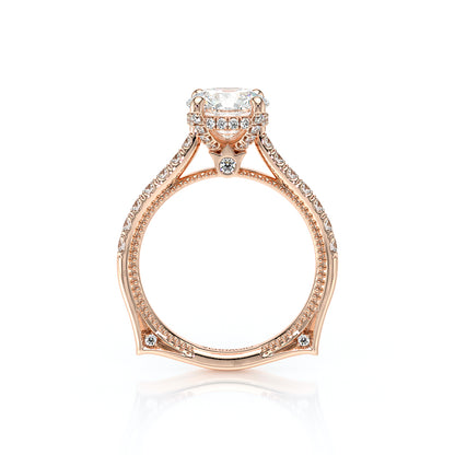 Verragio Halo Round Engagement Ring
