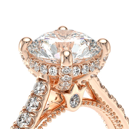 Verragio Halo Round Engagement Ring