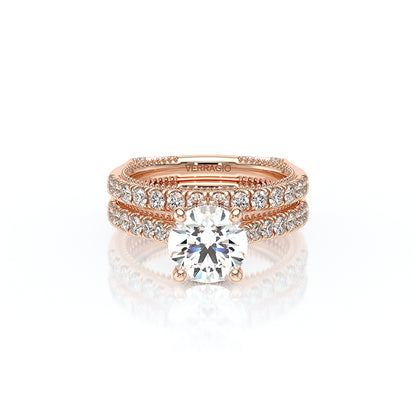 Verragio Halo Round Engagement Ring