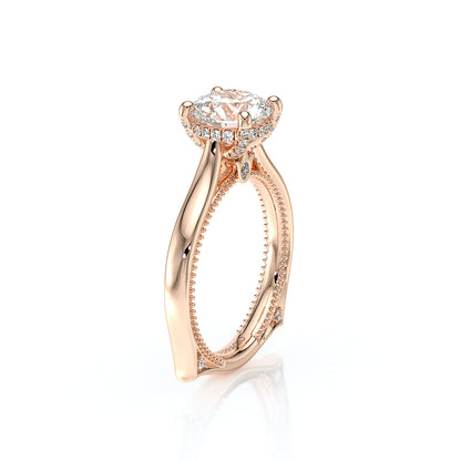 Verragio Halo Round Engagement Ring