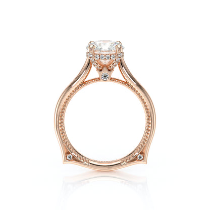 Verragio Halo Round Engagement Ring