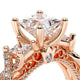 Verragio Three-Stone Princess Engagement Ring
