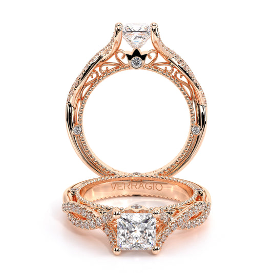 Verragio Vintage Princess Engagement Ring