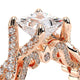 Verragio Pave Princess Engagement Ring