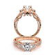 Verragio Three-Stone Round Engagement Ring