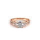 Verragio Three-Stone Round Engagement Ring