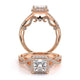 Verragio Halo Princess Engagement Ring