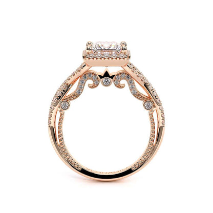 Verragio Halo Princess Engagement Ring