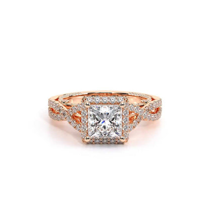 Verragio Halo Princess Engagement Ring