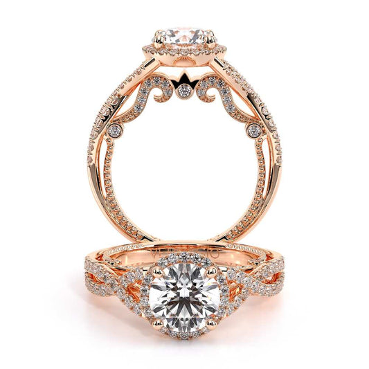 Verragio Halo Round Engagement Ring