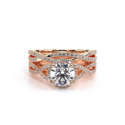 Verragio Halo Round Engagement Ring