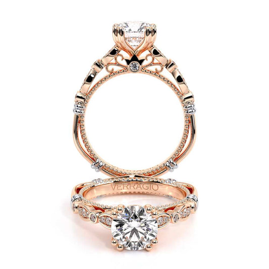 Verragio Vintage Round Engagement Ring