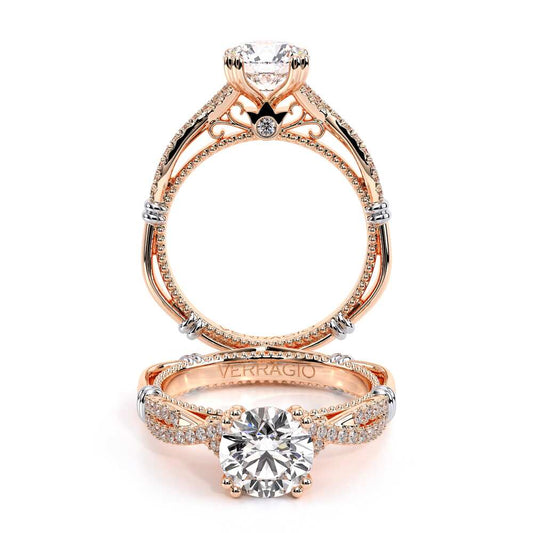 Verragio Pave Round Engagement Ring