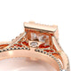 Verragio Halo Princess Engagement Ring