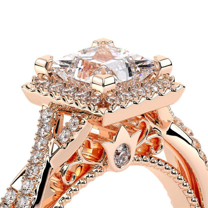 Verragio Halo Princess Engagement Ring