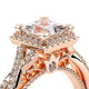 Verragio Halo Princess Engagement Ring