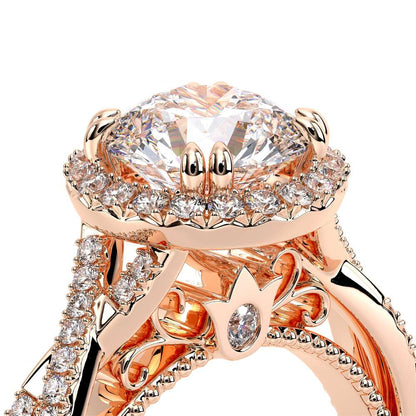 Verragio Halo Round Engagement Ring