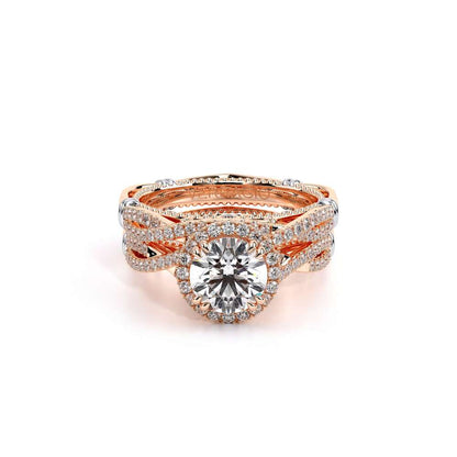 Verragio Halo Round Engagement Ring