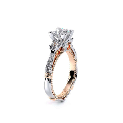 Verragio Three-Stone Princess Engagement Ring