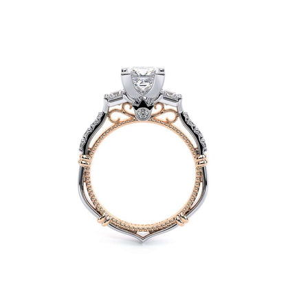 Verragio Three-Stone Princess Engagement Ring