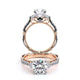 Verragio Three-Stone Round Engagement Ring