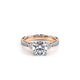 Verragio Three-Stone Round Engagement Ring