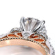 Verragio Three-Stone Round Engagement Ring