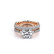 Verragio Three-Stone Round Engagement Ring