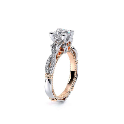 Verragio Three-Stone Princess Engagement Ring