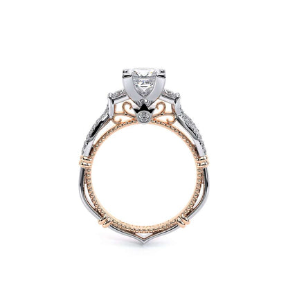 Verragio Three-Stone Princess Engagement Ring