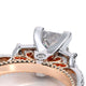 Verragio Three-Stone Princess Engagement Ring